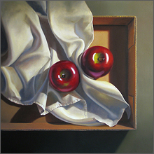 apples & linen in box